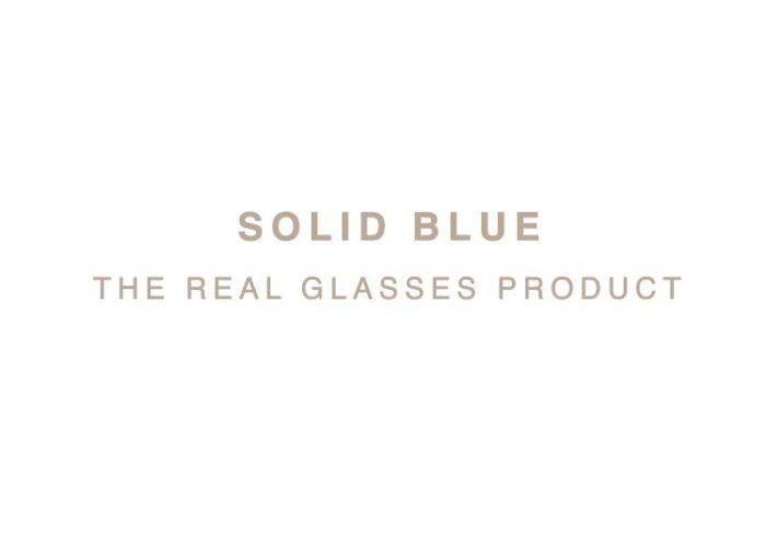 大人のスタイルを作るメンズアイウェアブランド"SOLID BLUE（ソリッドブルー）"