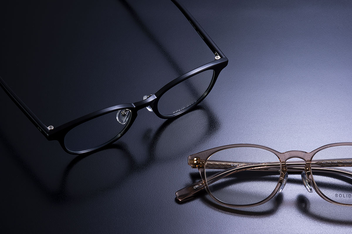 S-225》クラシックに寄り過ぎない小ぶりなボストン型メガネ