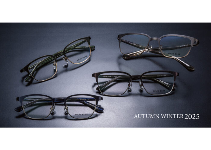 大人のスタイルを作るアイウェアブランド"SOLID BLUE（ソリッドブルー）"