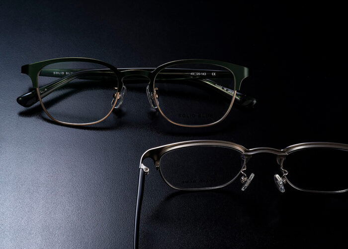 大人のスタイルを作るアイウェアブランド"SOLID BLUE（ソリッドブルー）"